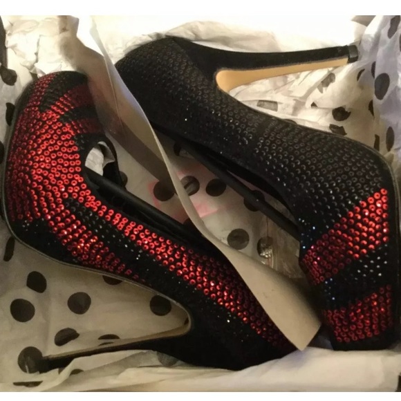 IRON FIST “The Sun Will Rise” Platform Heels🎈HP🎈 - Picture 8 of 8